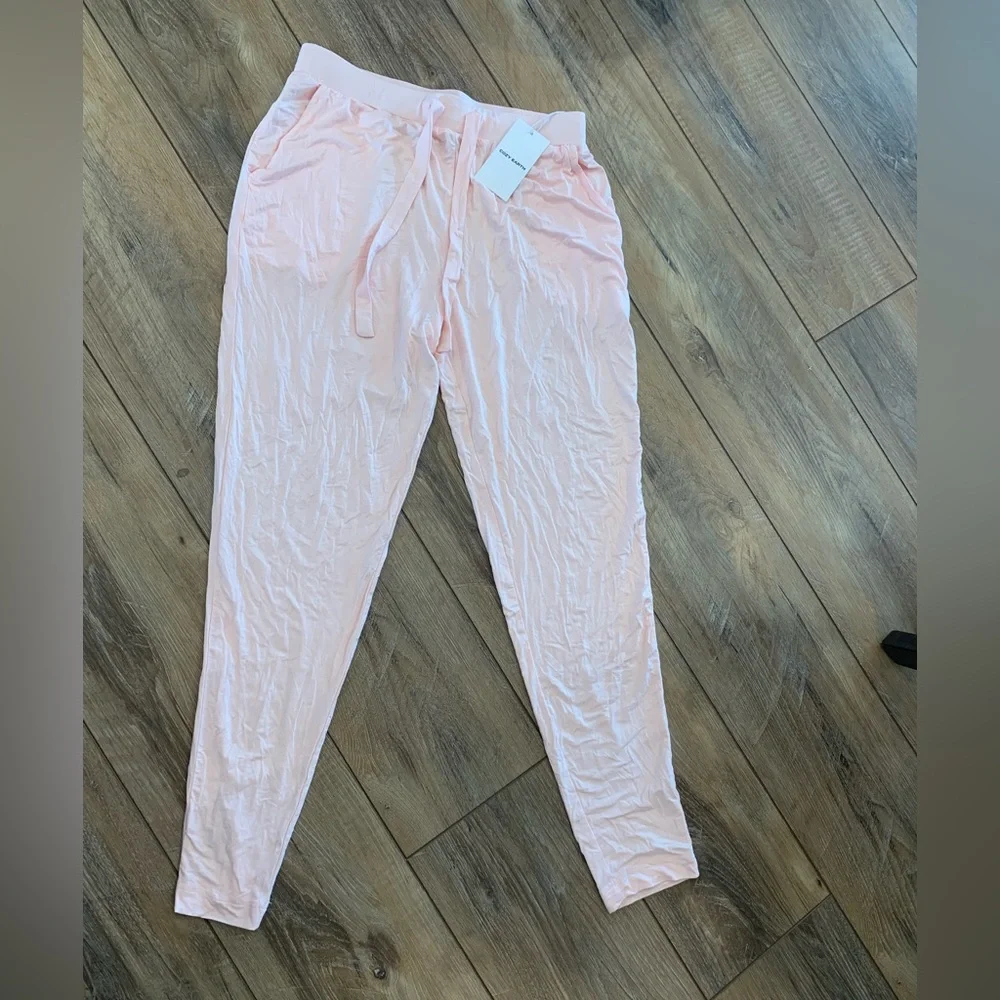 NWT Cozy Earth Stretch Knit Tapered Pants - Picture 1 of 5
